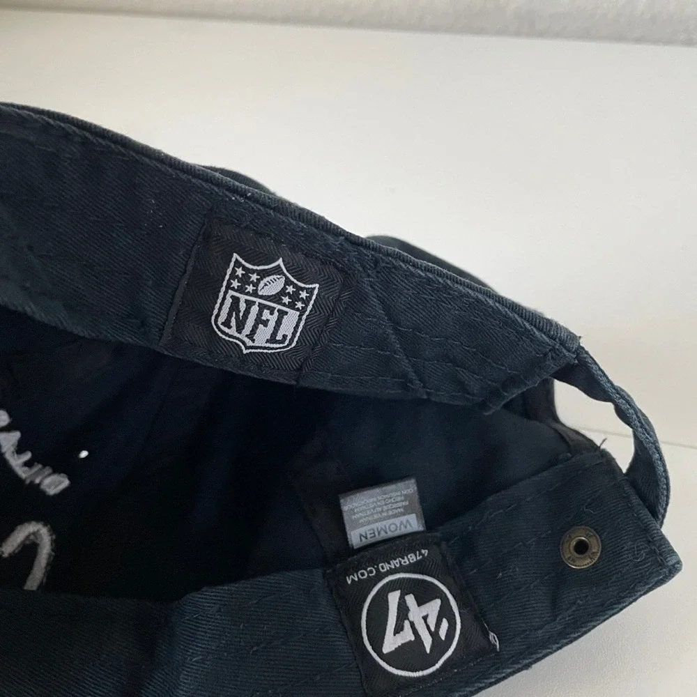 47 Brand Dallas Cowboys NFL Womens Navy Blue Adjustable Baseball Hat Cap